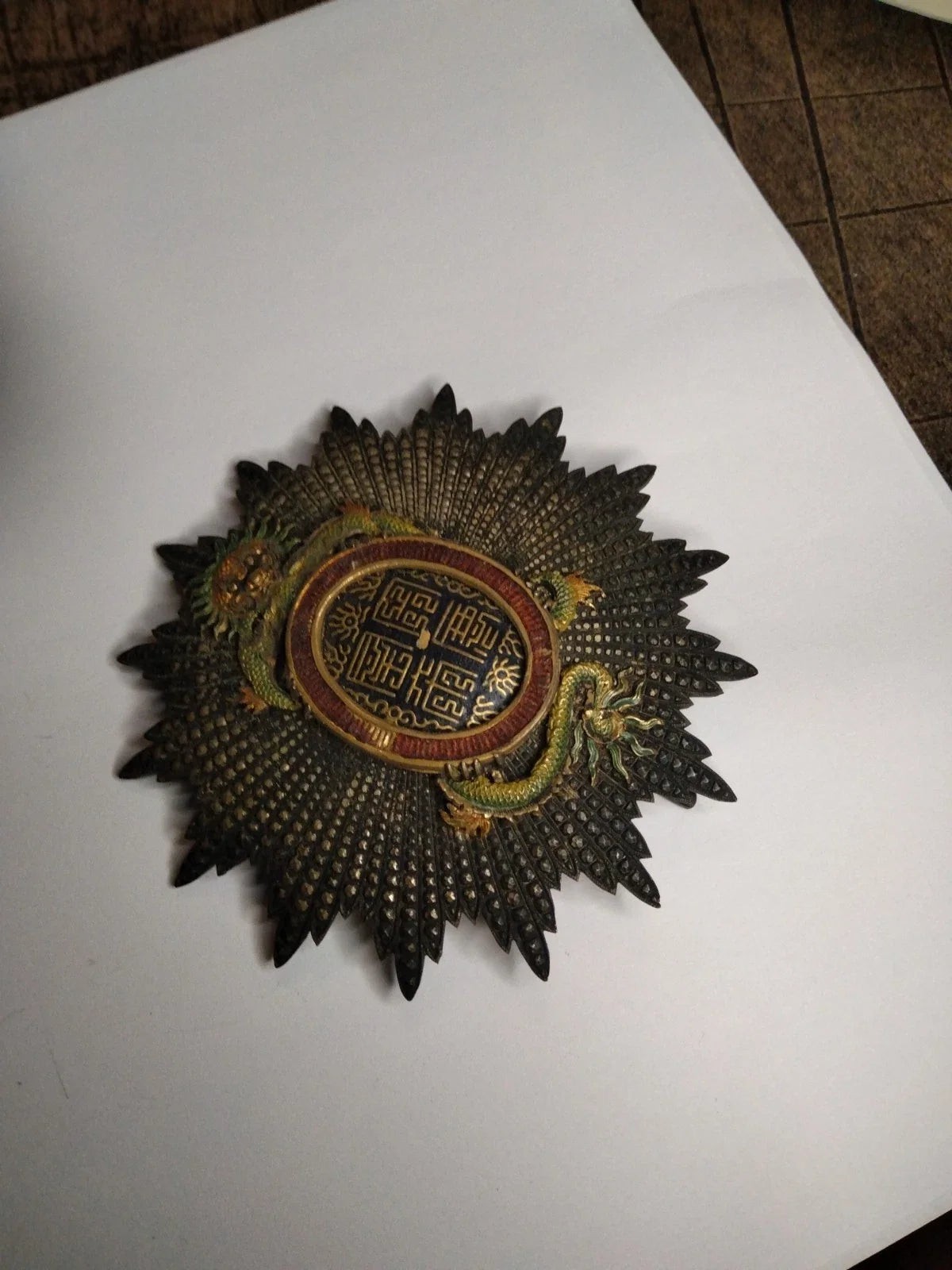 Médaille croix de grand officier du dragon dannam