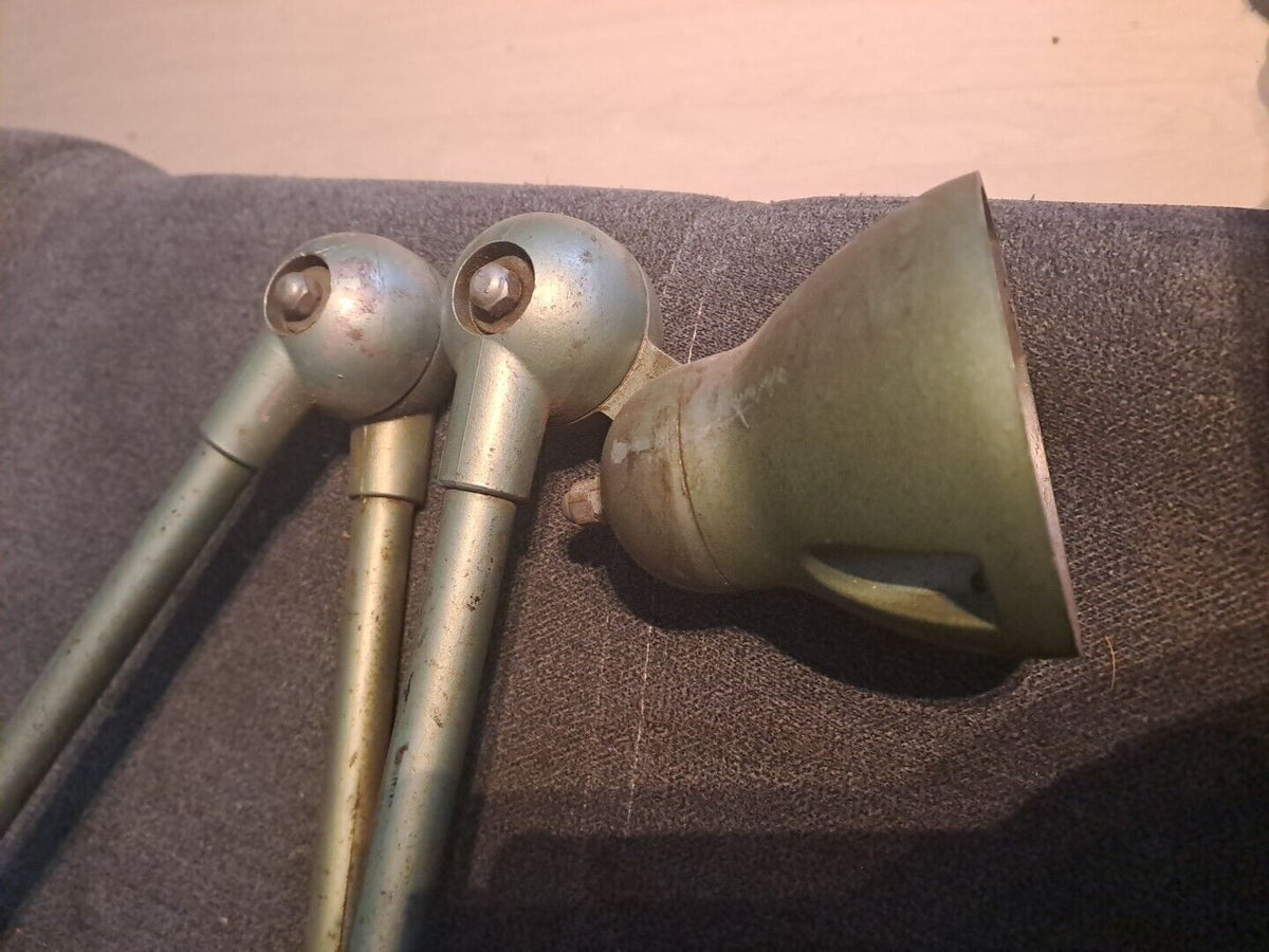 Lampe industriel ancienne jielde 3 bras