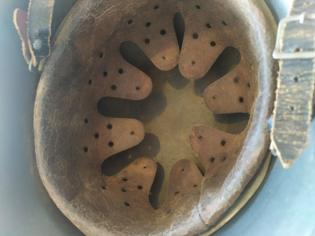 casque allemand M35 lutfwaffe double insignes WW2