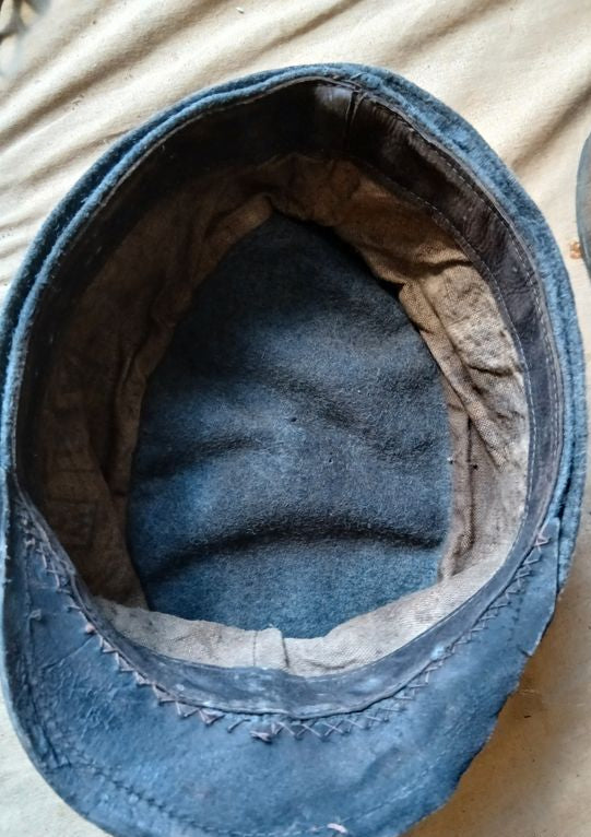 Militaria autrichien lot casquette et équipement ww1 1914 1918 poilu allemand france