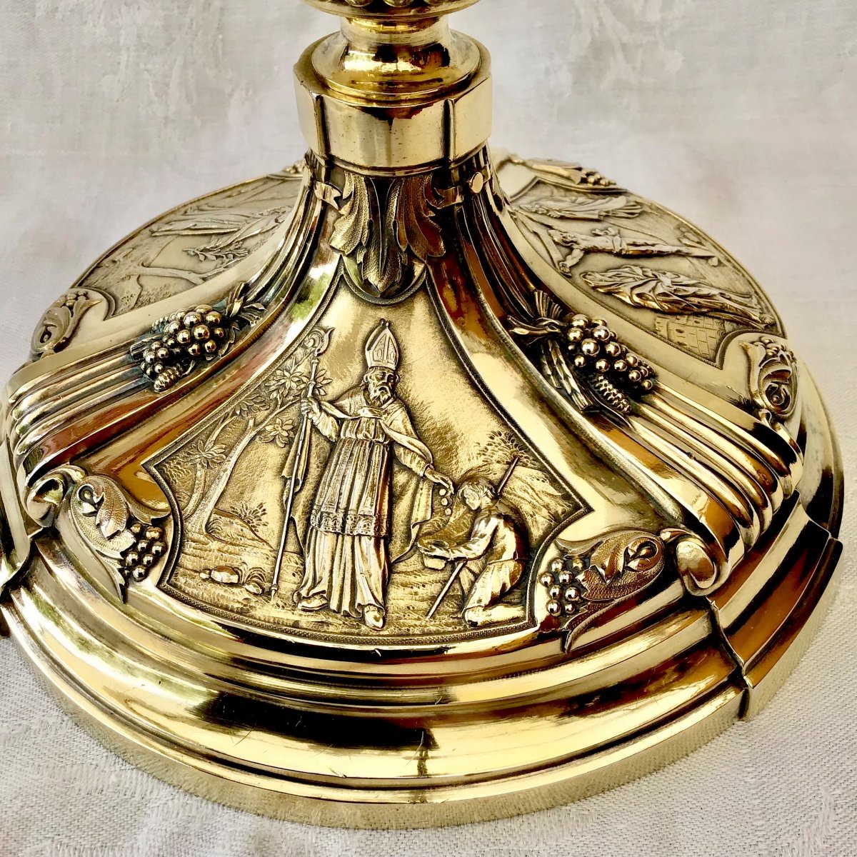 Calice Louis XVI, Argent Massif Doré  1780-1800