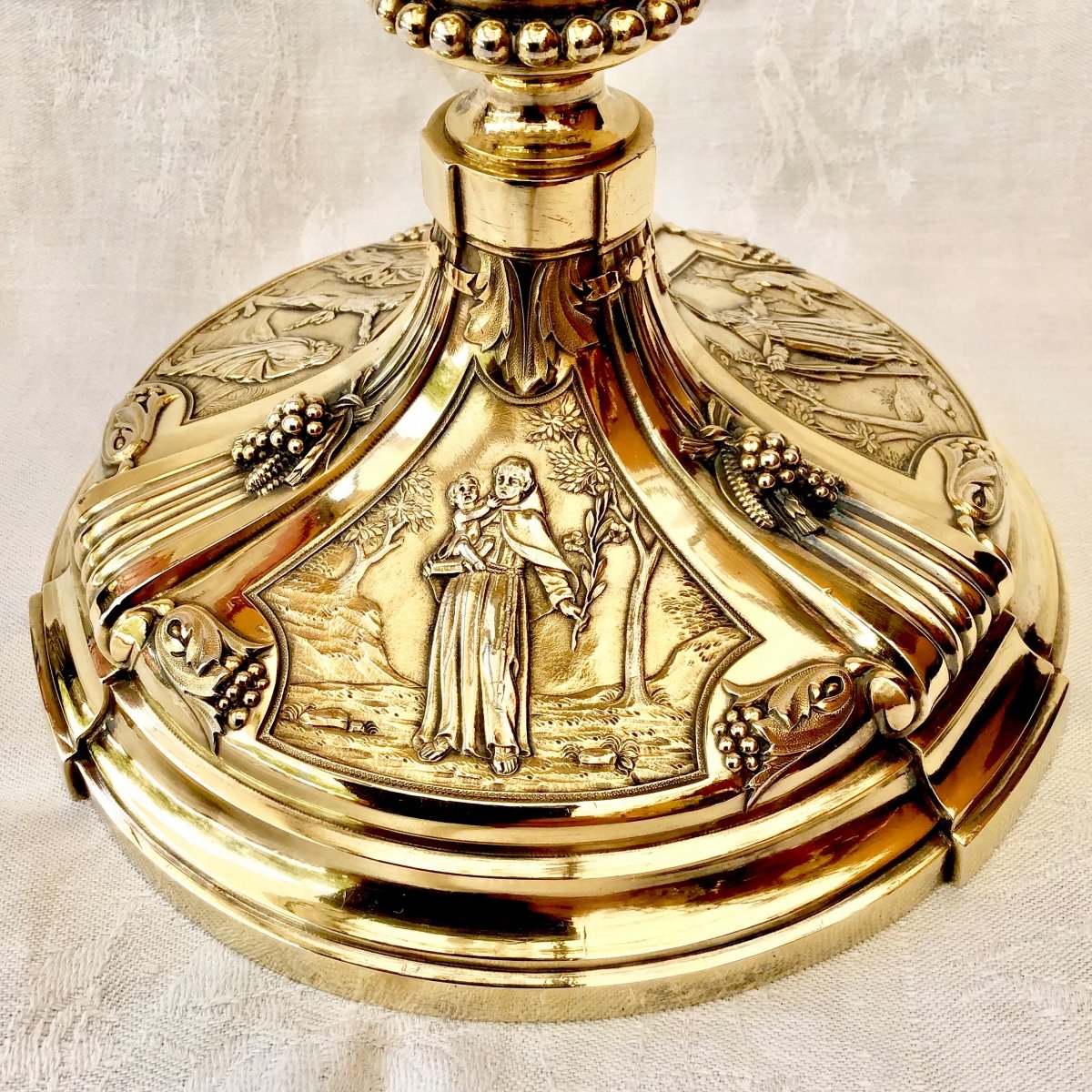 Calice Louis XVI, Argent Massif Doré  1780-1800