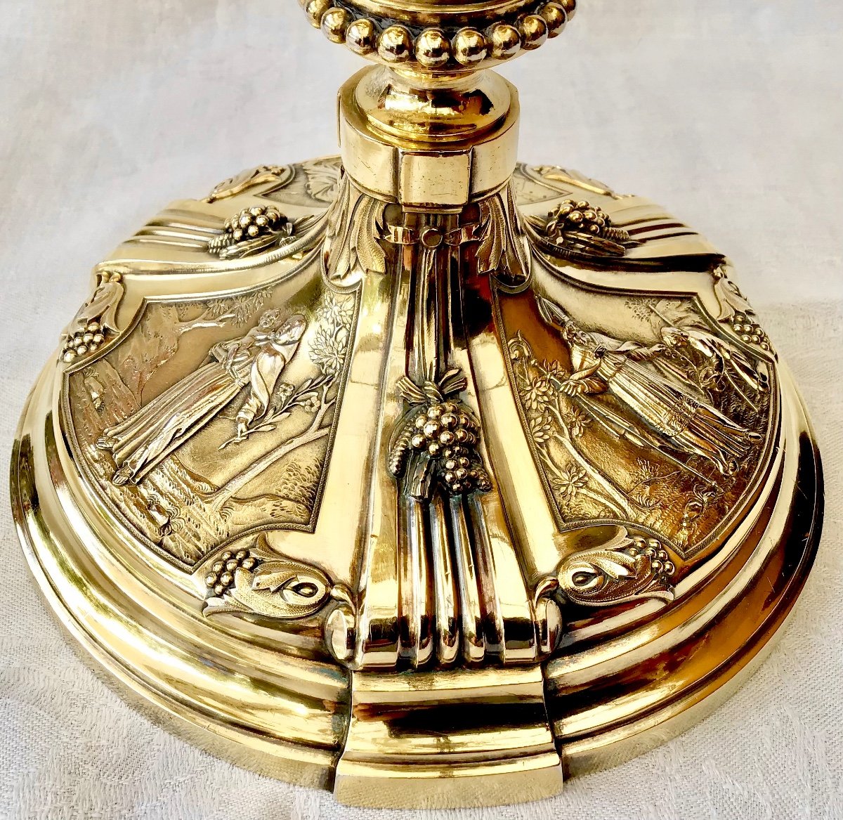Calice Louis XVI, Argent Massif Doré  1780-1800