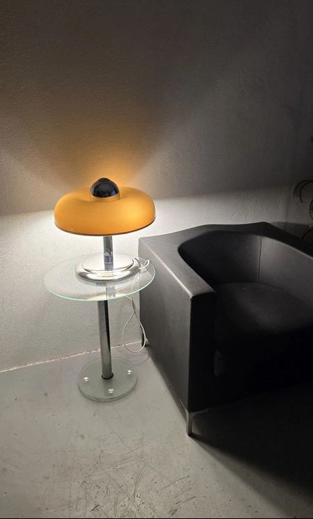 Rare lampe de bureau, vintage, 1970, Meblo, Guzzini, Space Age