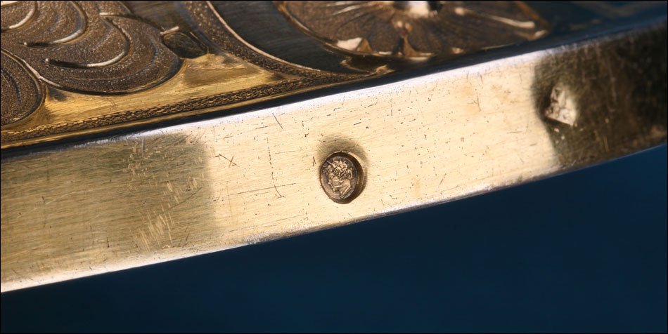 Calice Baroque Ancien Et Patène En Argent Doré 1836