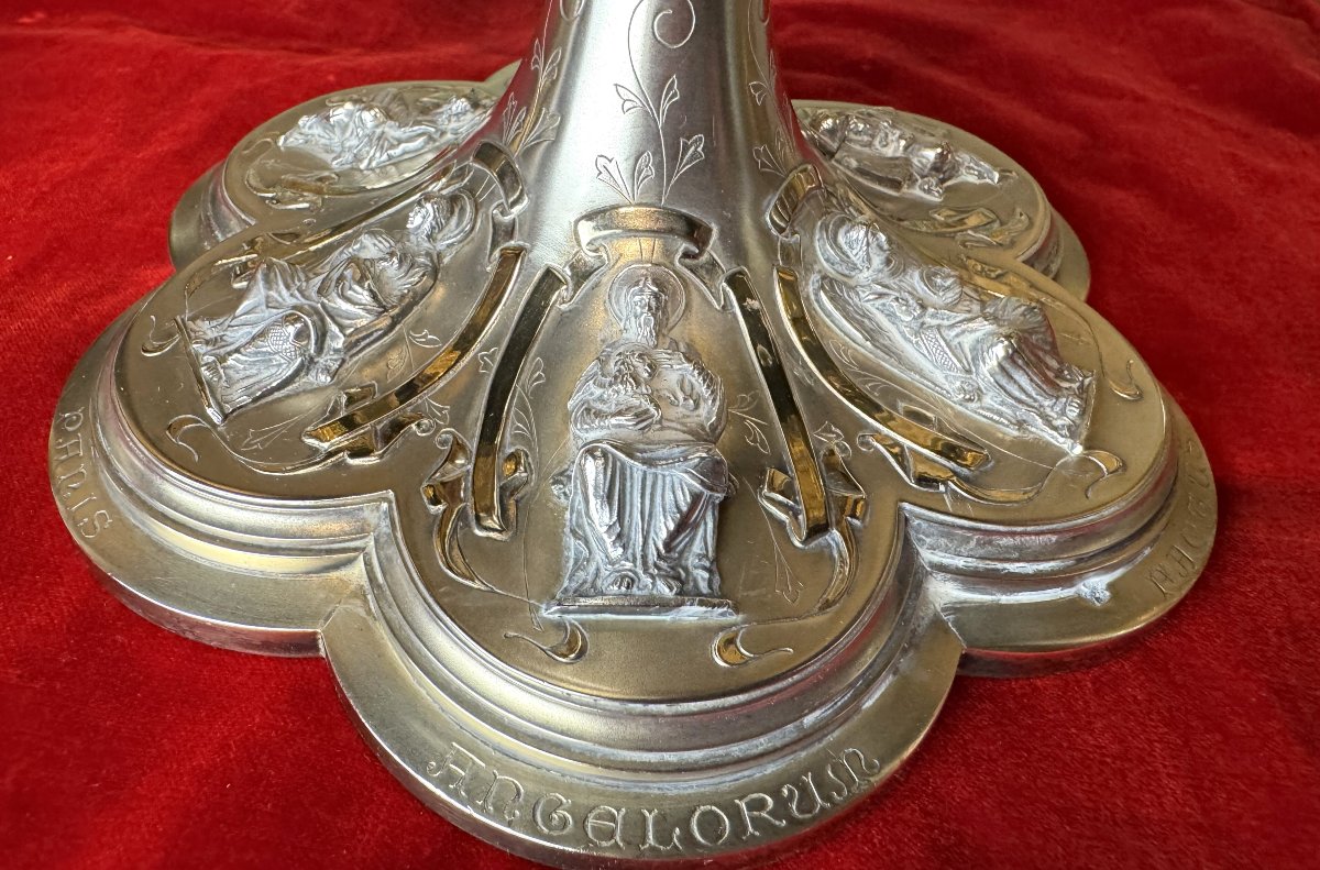 Ciboire en argent de la maison Favier - antérieur à 1850