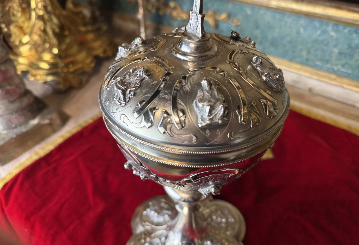 Ciboire en argent de la maison Favier - antérieur à 1850