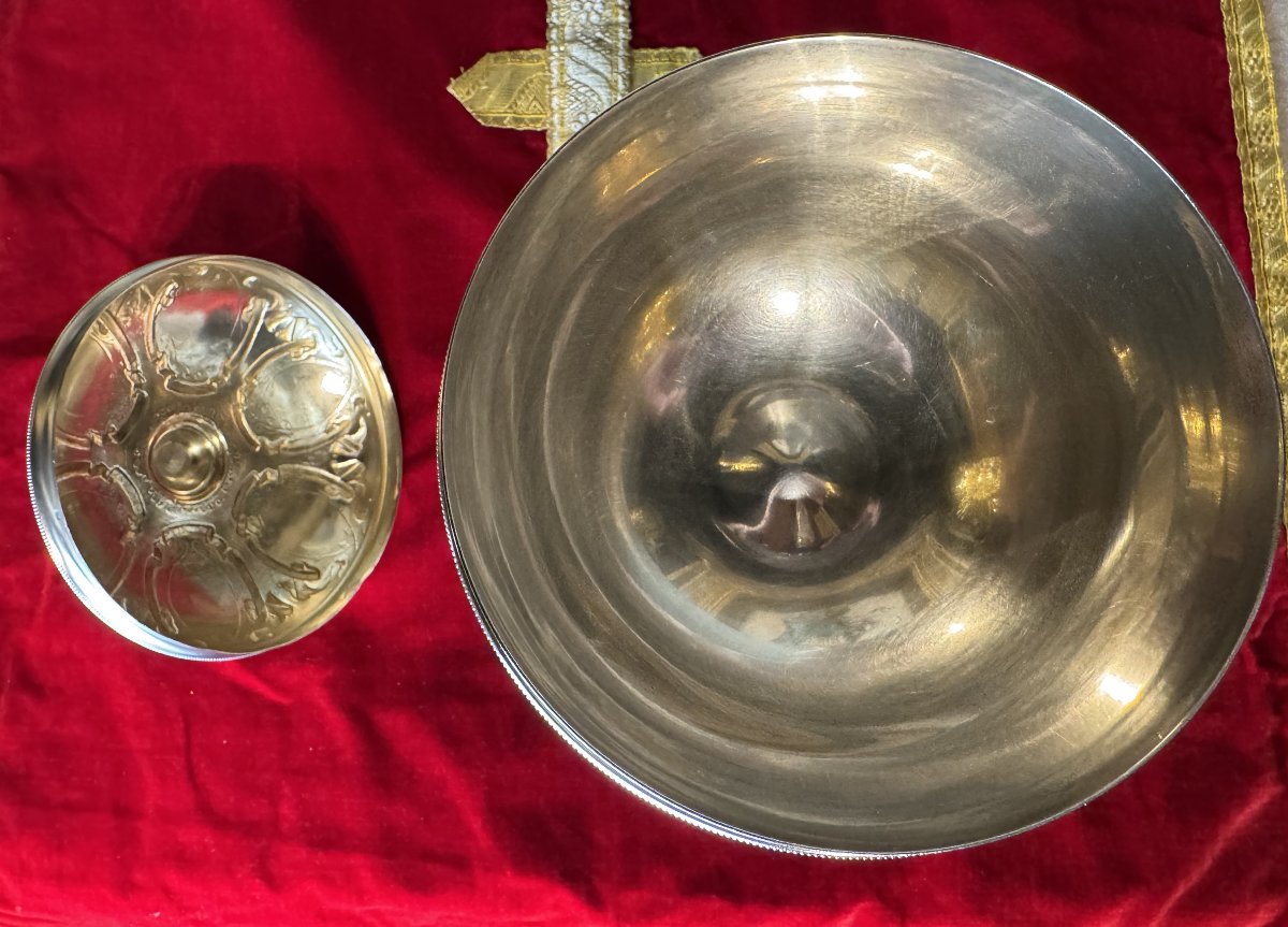 Ciboire en argent de la maison Favier - antérieur à 1850