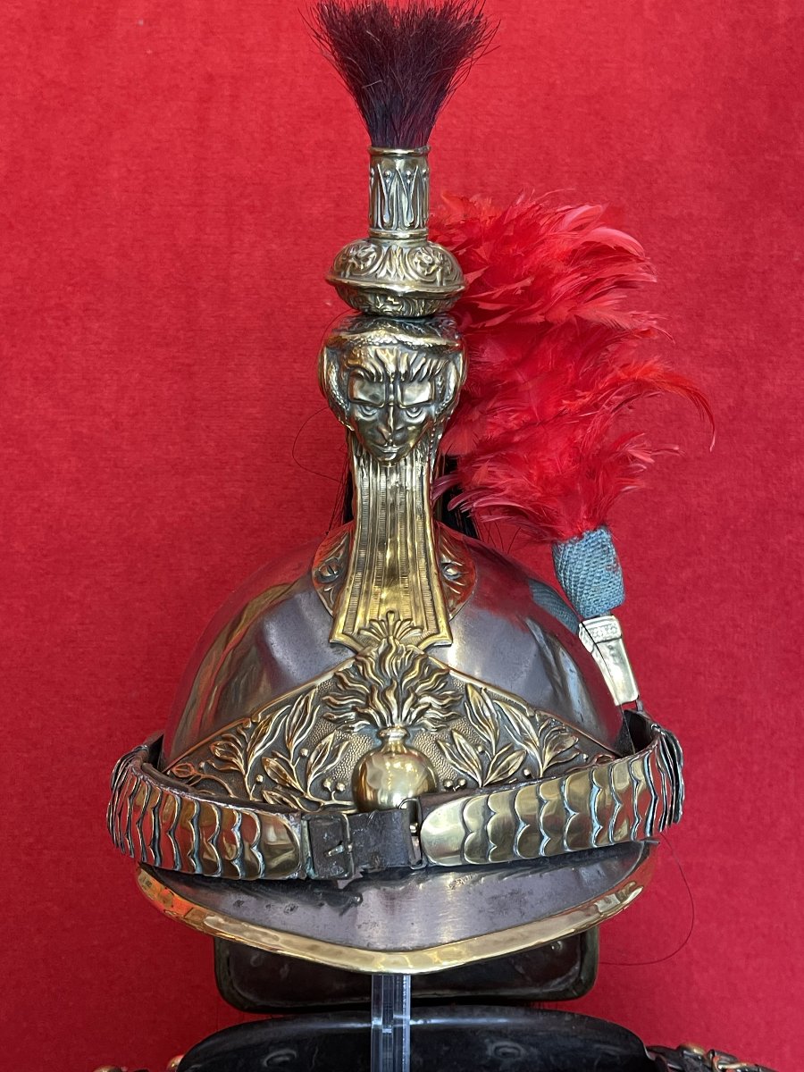 Casque et Cuirasse de Cuirassier Troupe, Cavalerie France Troisième République WW1