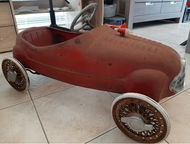 Voiture à pédales Giordani 1960