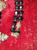ANCIEN ROSAIRE D'ÉLISABETH. FILIGRANE EN ARGENT ET CRISTAL. XXE SIÈCLE