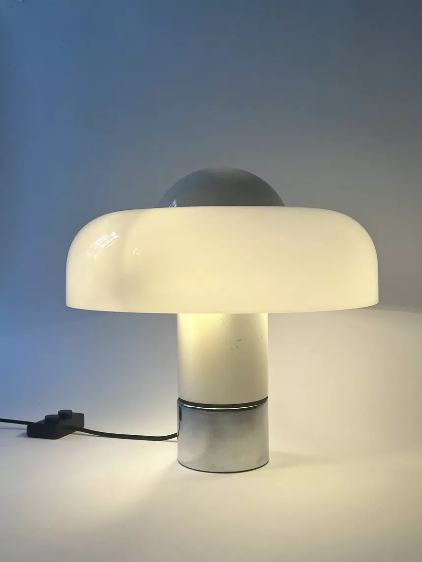 Lampe de table Brumbury par Luigi Massoni, Guzzini, design italie 1970