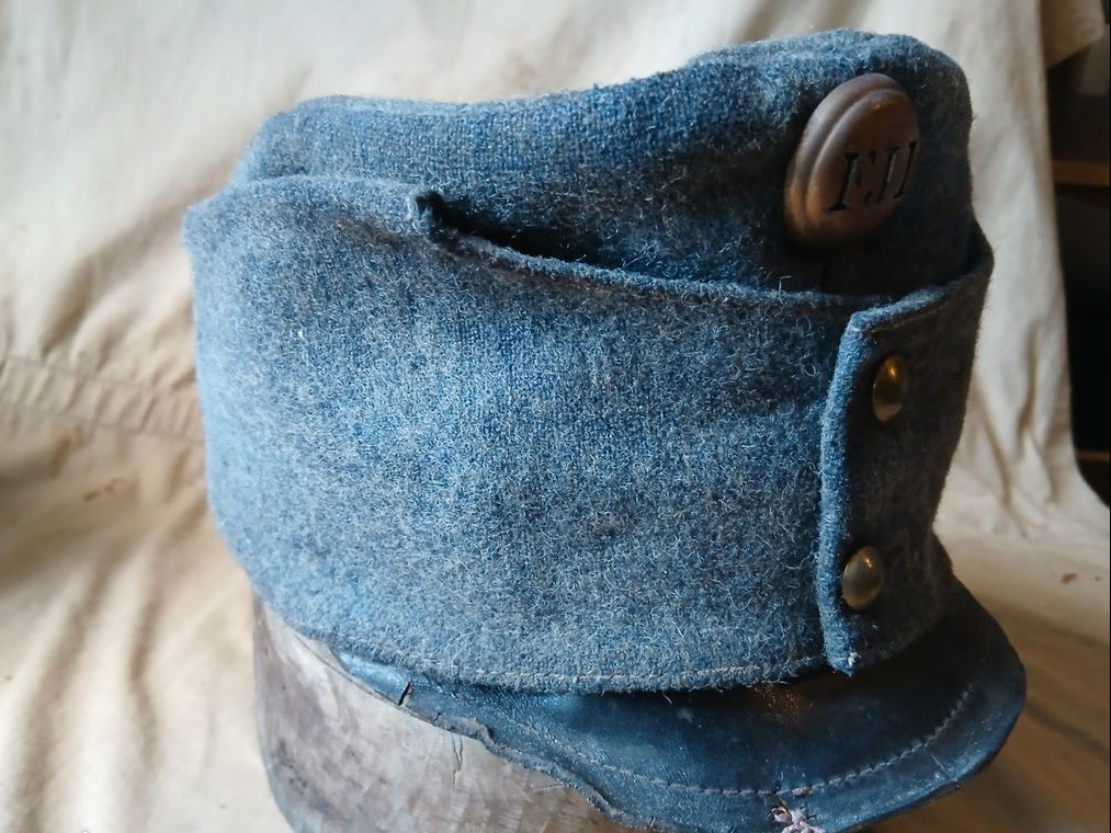 Militaria autrichien lot casquette et équipement ww1 1914 1918 poilu allemand france
