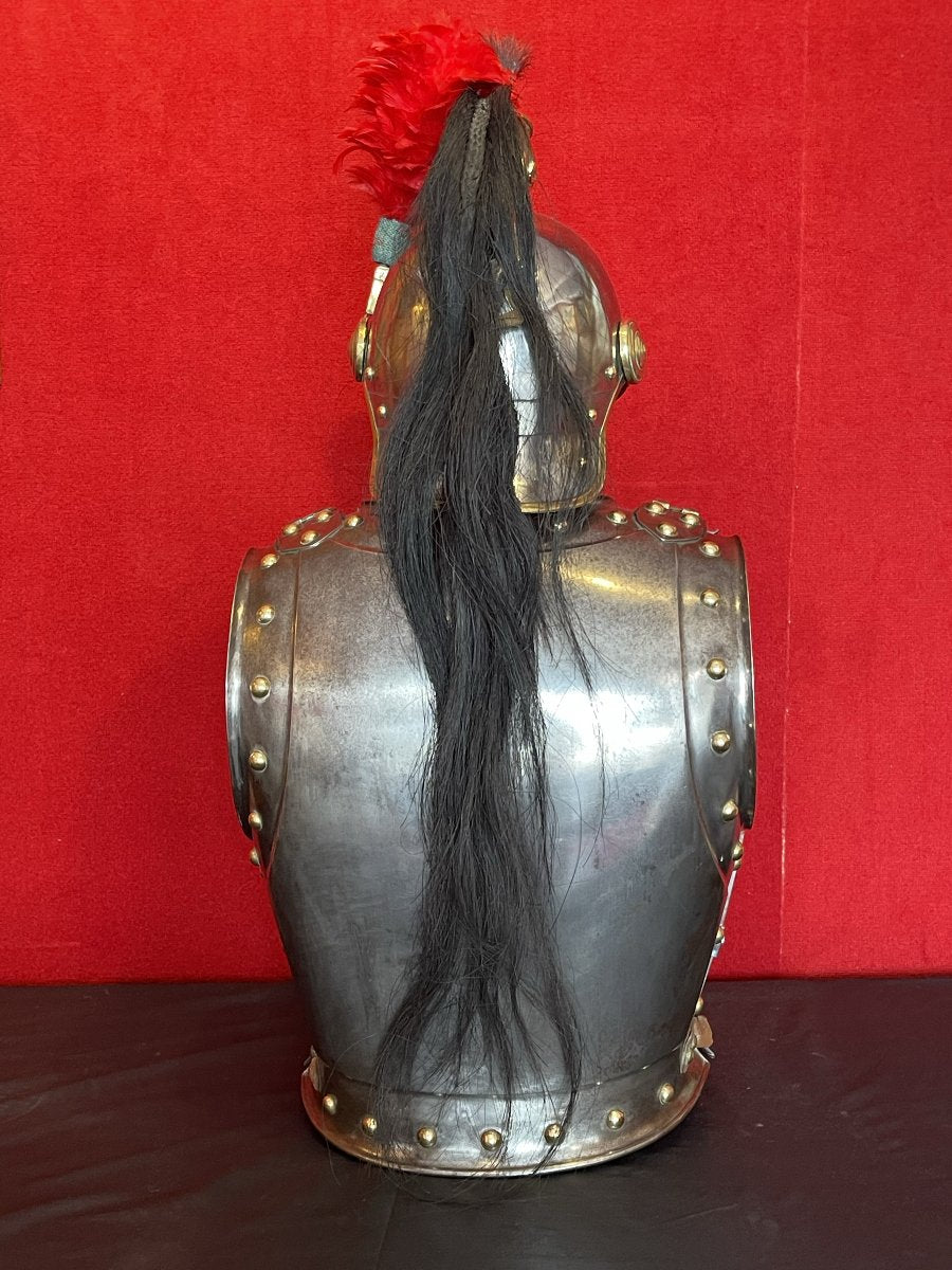Casque et Cuirasse de Cuirassier Troupe, Cavalerie France Troisième République WW1