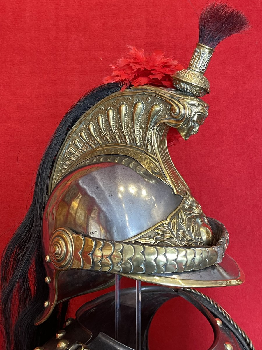Casque et Cuirasse de Cuirassier Troupe, Cavalerie France Troisième République WW1