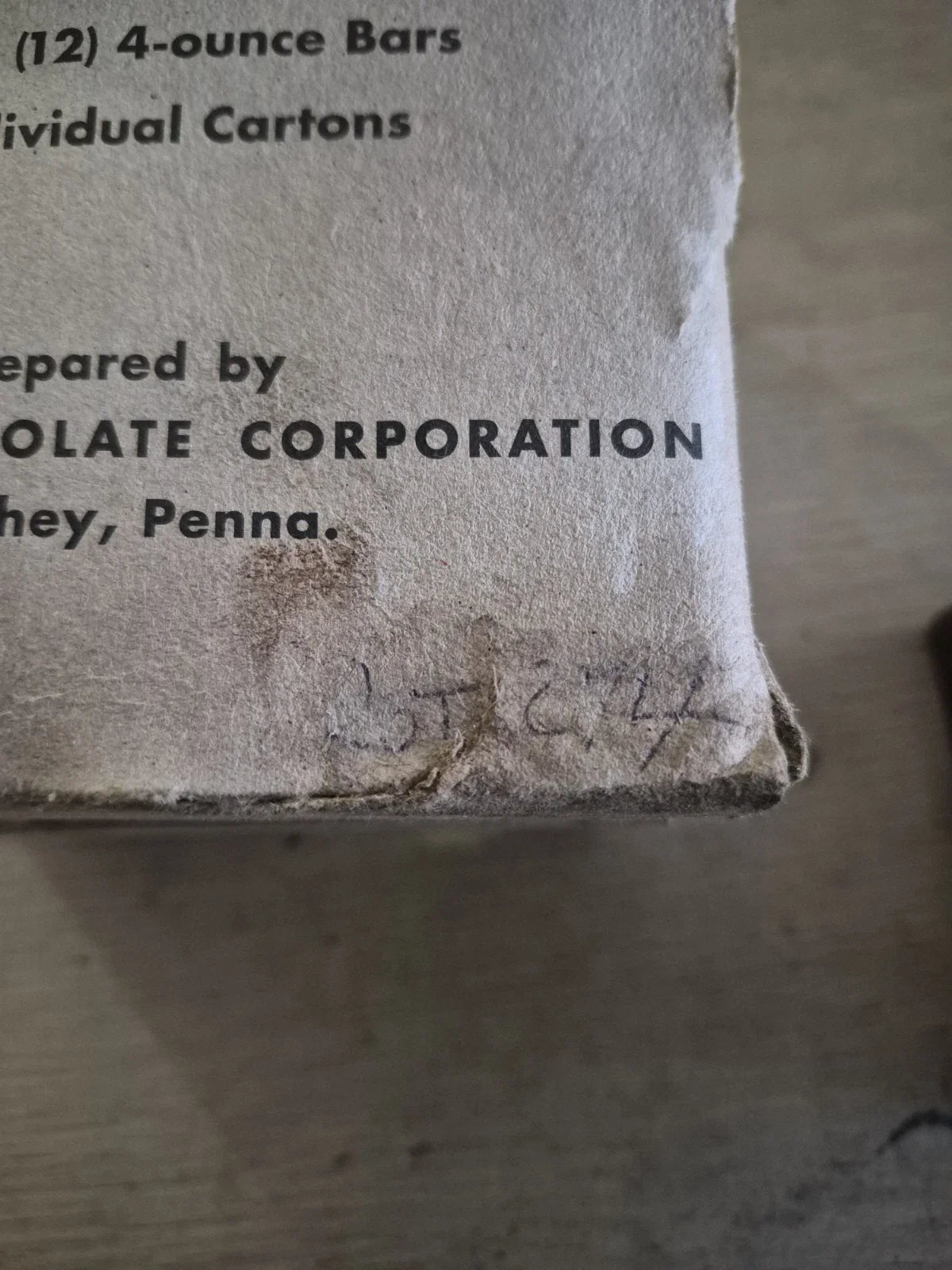 Lot de 12 rations type d us ww2