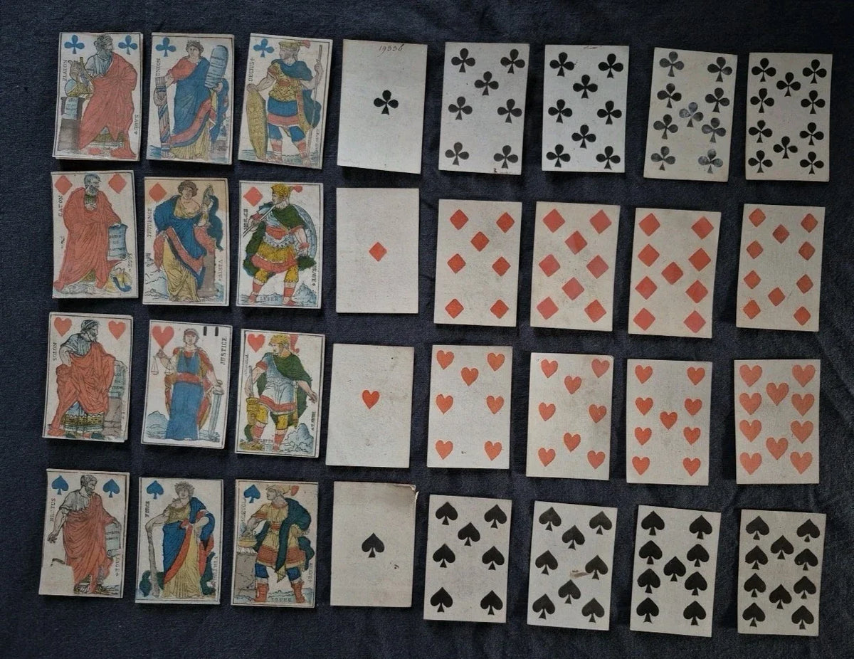 Ancien jeu de cartes