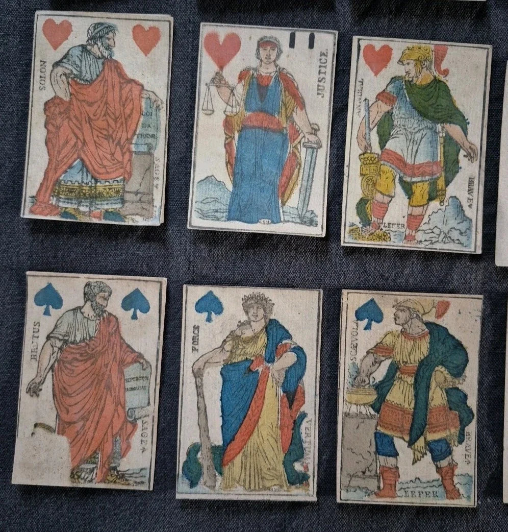 Ancien jeu de cartes