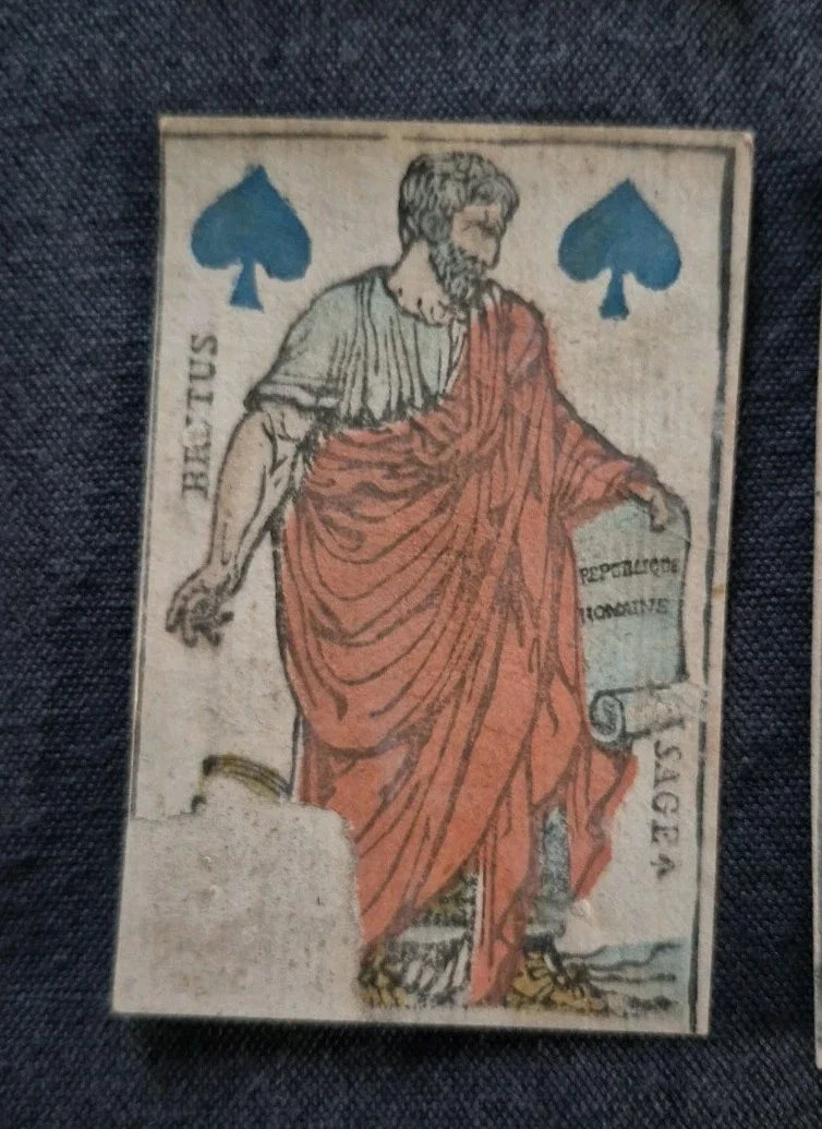 Ancien jeu de cartes
