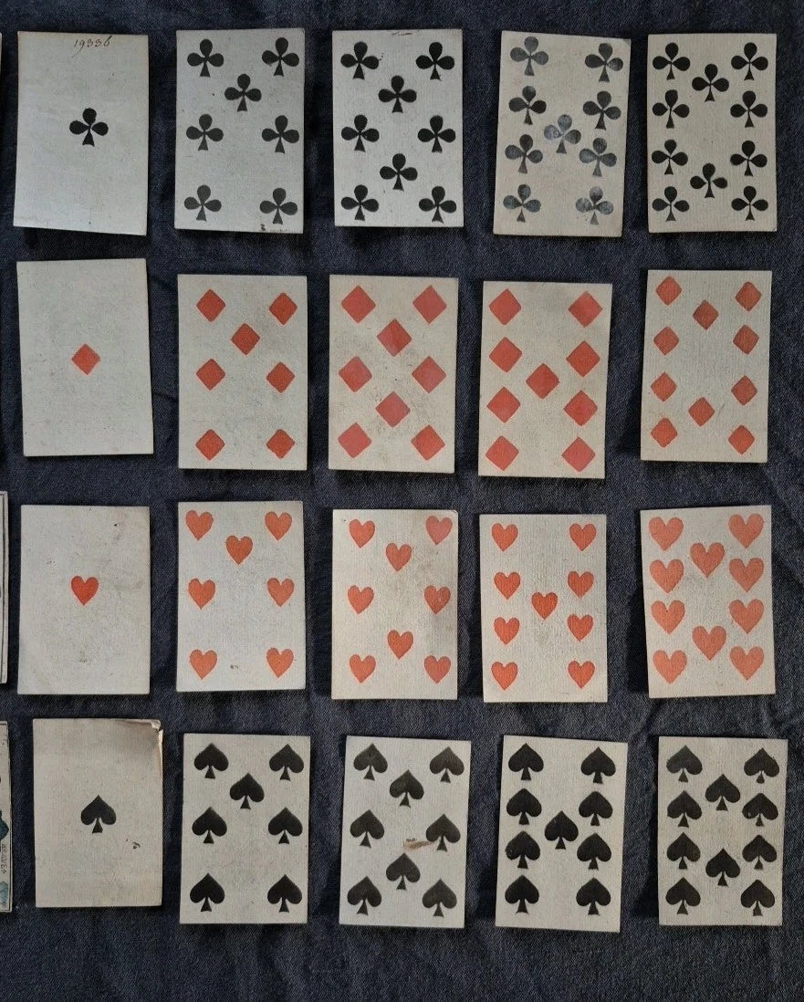 Ancien jeu de cartes