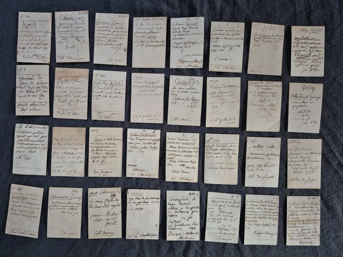 Ancien jeu de cartes