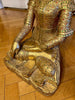 Statue de Bouddha thaïlandaise en position de méditation Dhyana Mudra