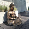 Statue de Bouddha Amida sculptée dans le bronze