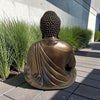 Statue de Bouddha Amida sculptée dans le bronze