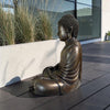 Statue de Bouddha Amida sculptée dans le bronze