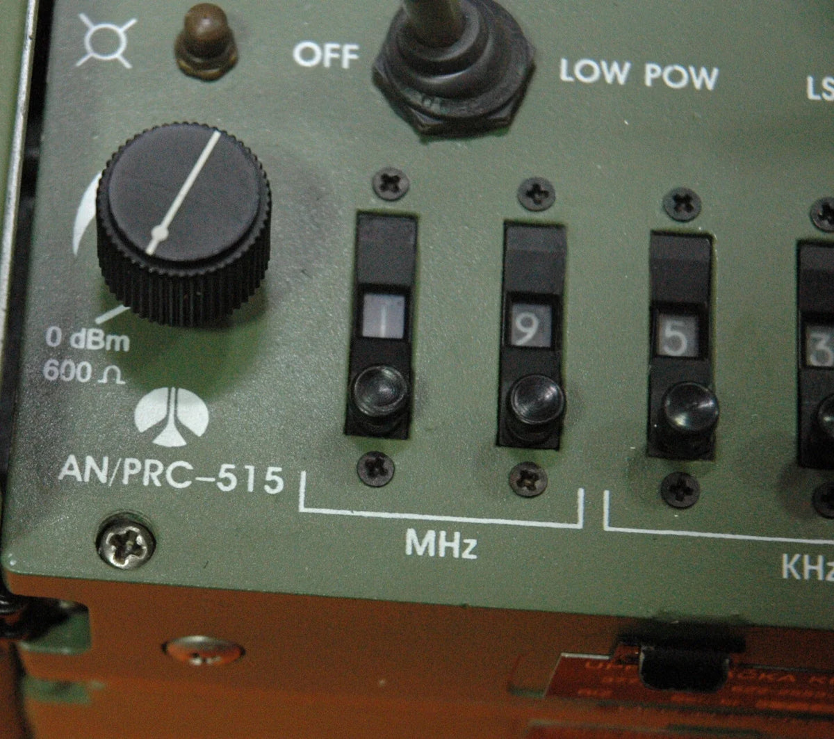 Transmetteur radio hf militaire
