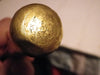 Canne ancienne pommeau or 18k poinçon tête d'aigle