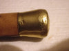 Canne ancienne pommeau or 18k poinçon tête d'aigle