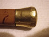 Canne ancienne pommeau or 18k poinçon tête d'aigle