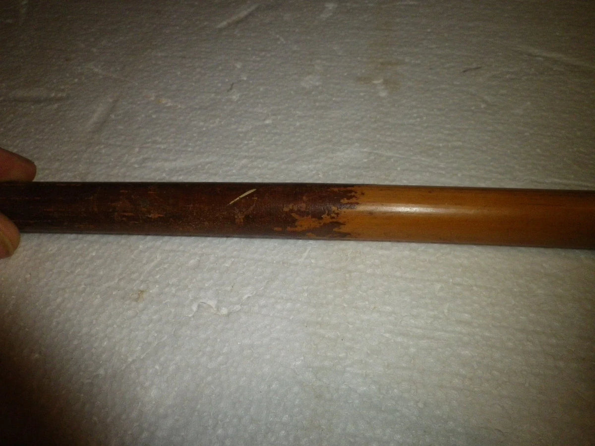 Canne ancienne pommeau or 18k poinçon tête d'aigle