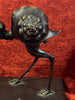 Lampe à huile en bronze