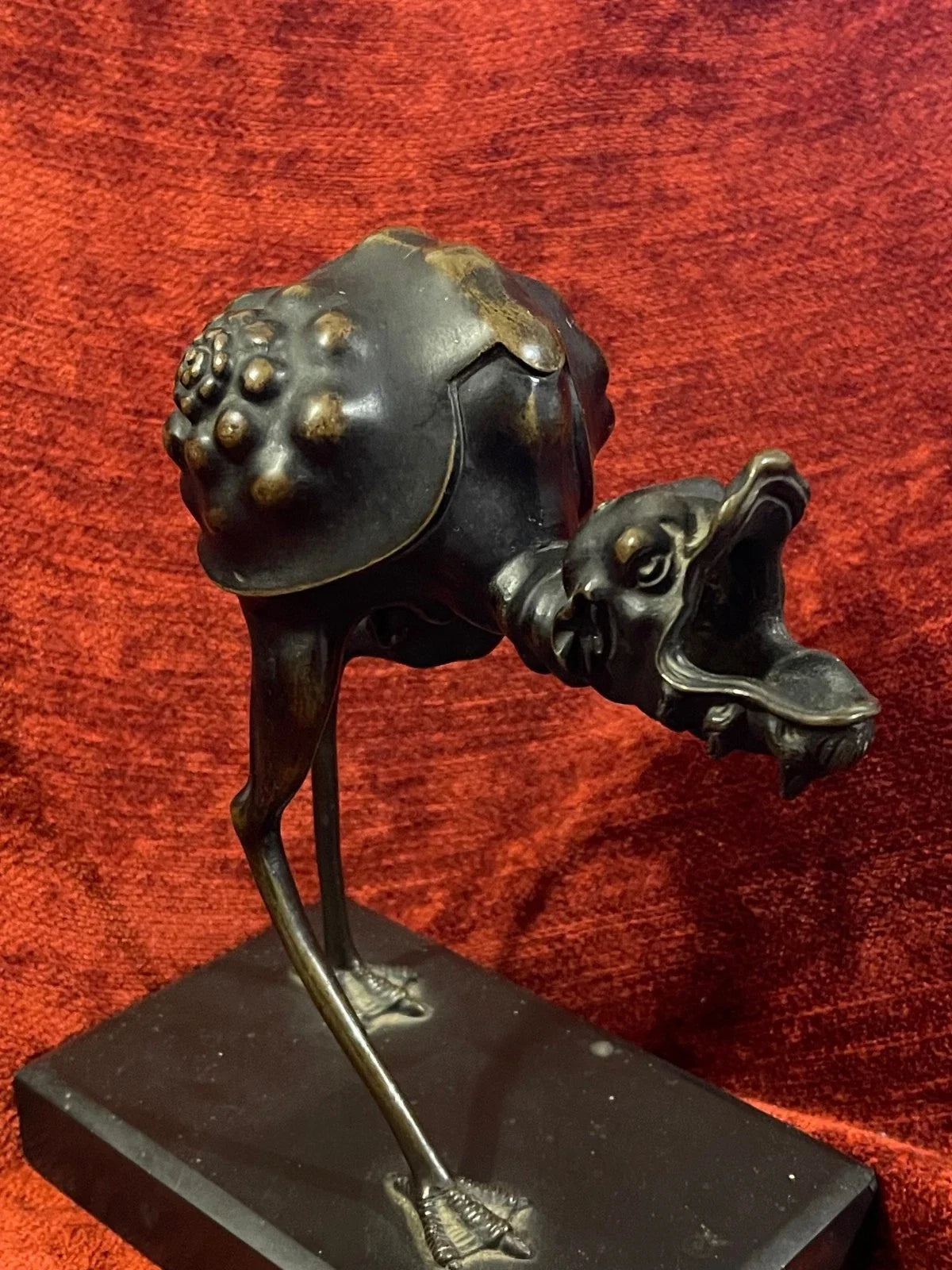 Lampe à huile en bronze