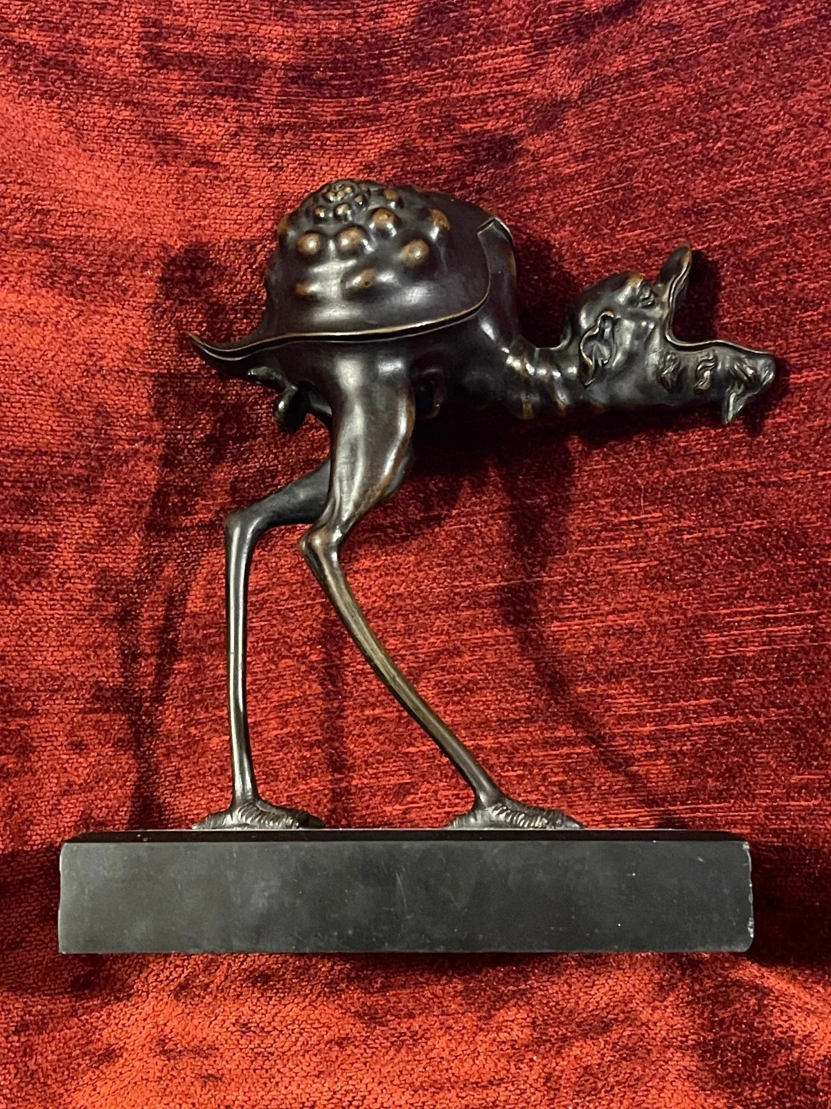 Lampe à huile en bronze