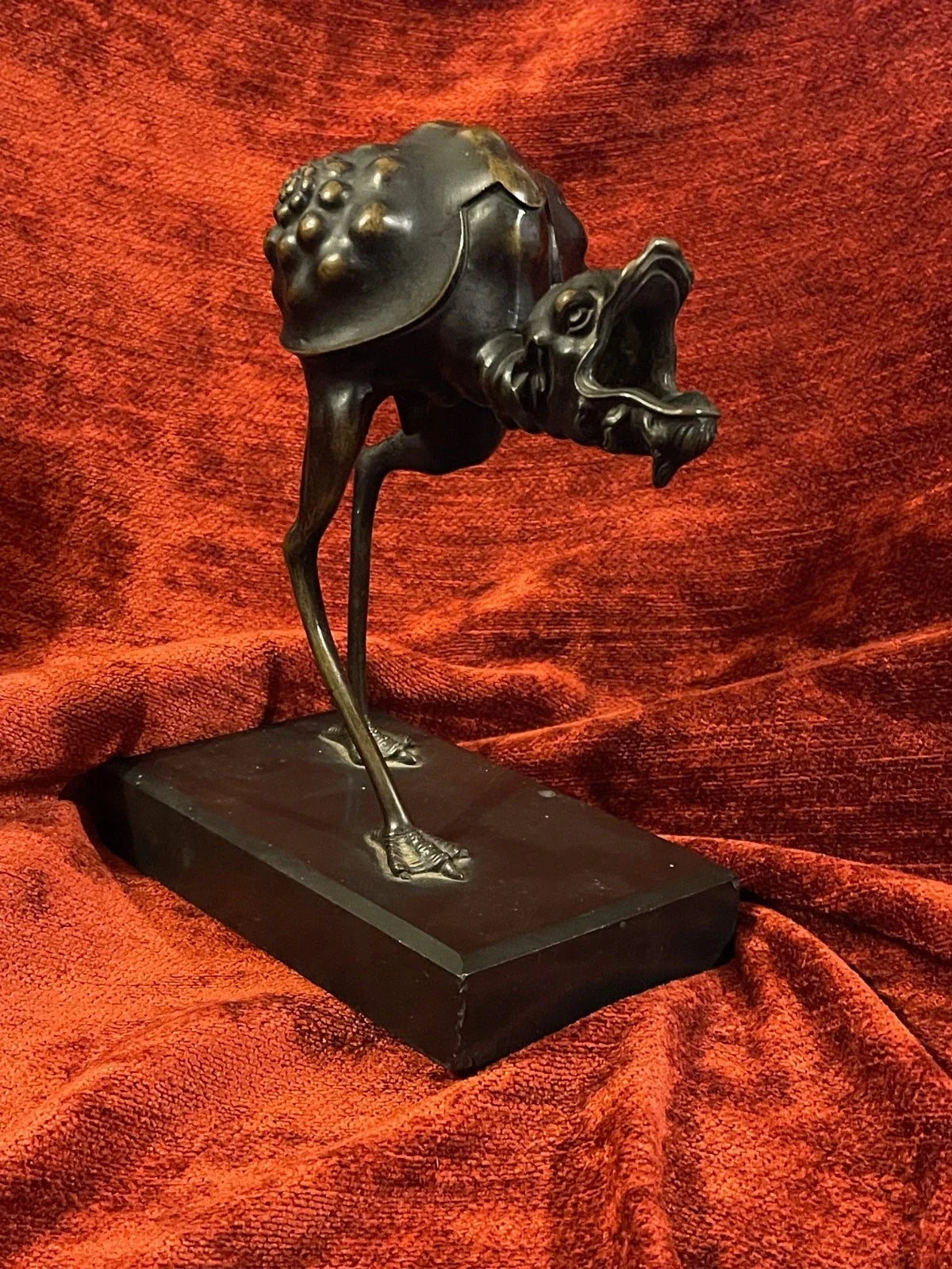 Lampe à huile en bronze