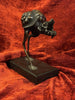 Lampe à huile en bronze