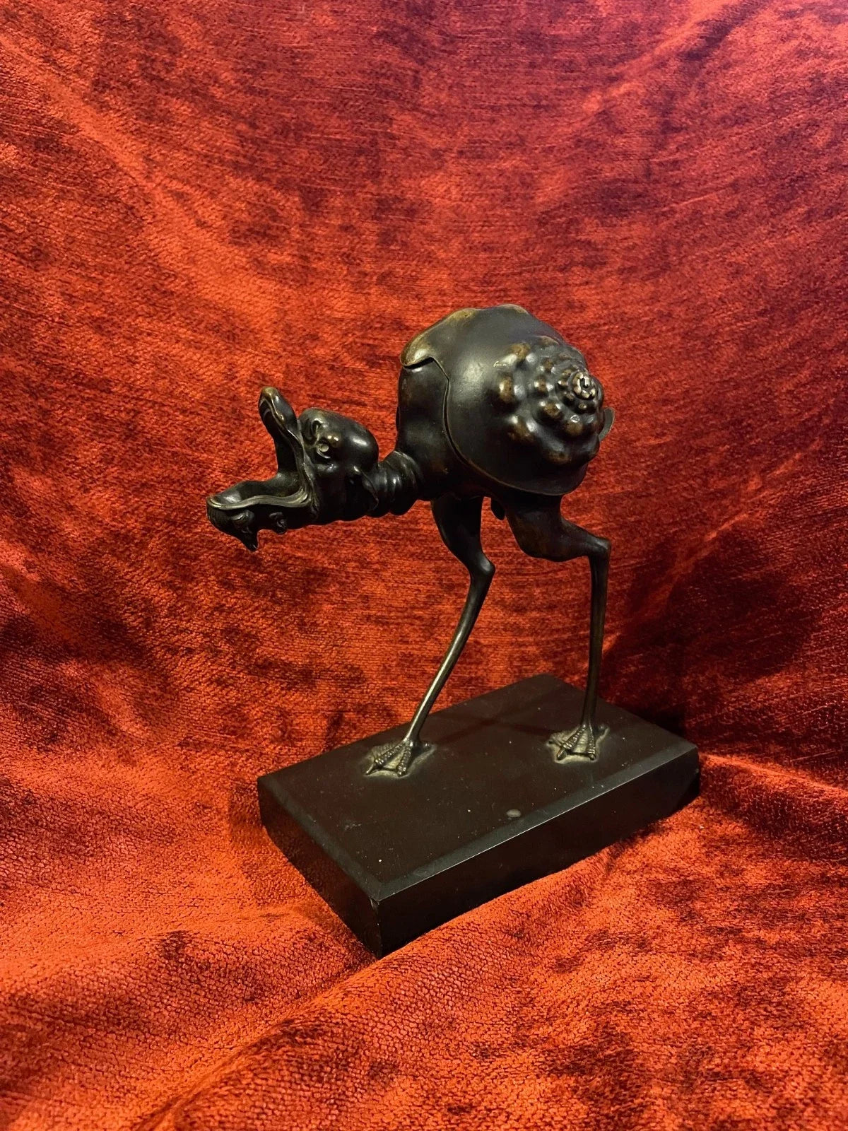 Lampe à huile en bronze