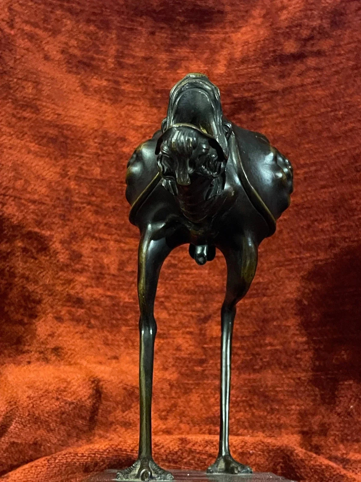 Lampe à huile en bronze