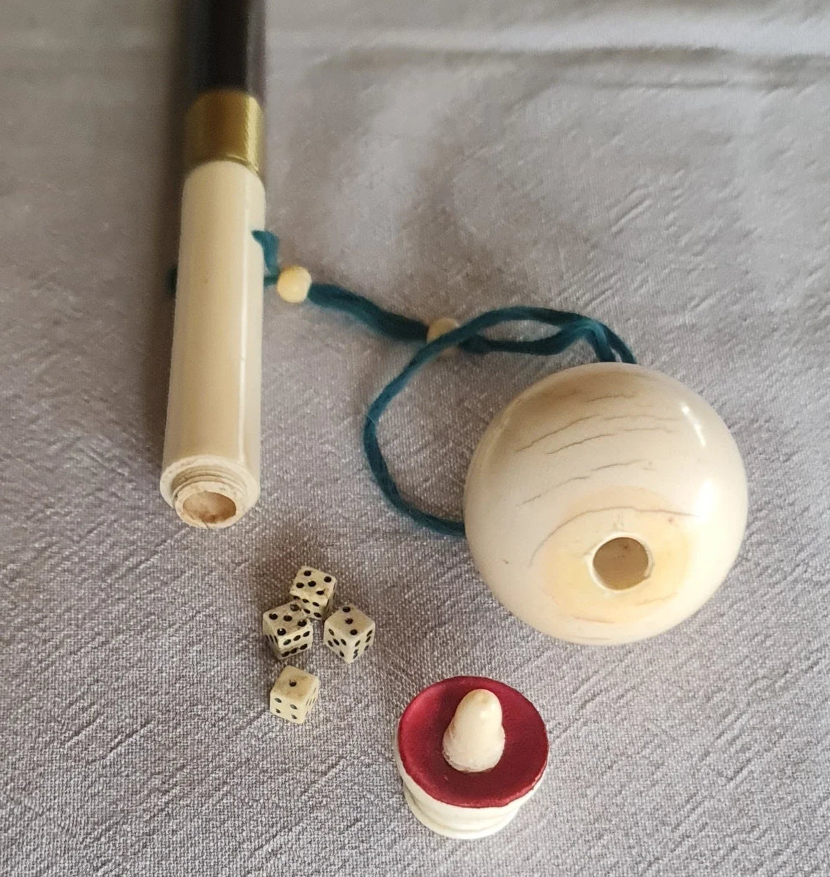 Canne jeux bilboquet
