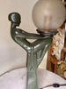 Lampe sculpture énigme
