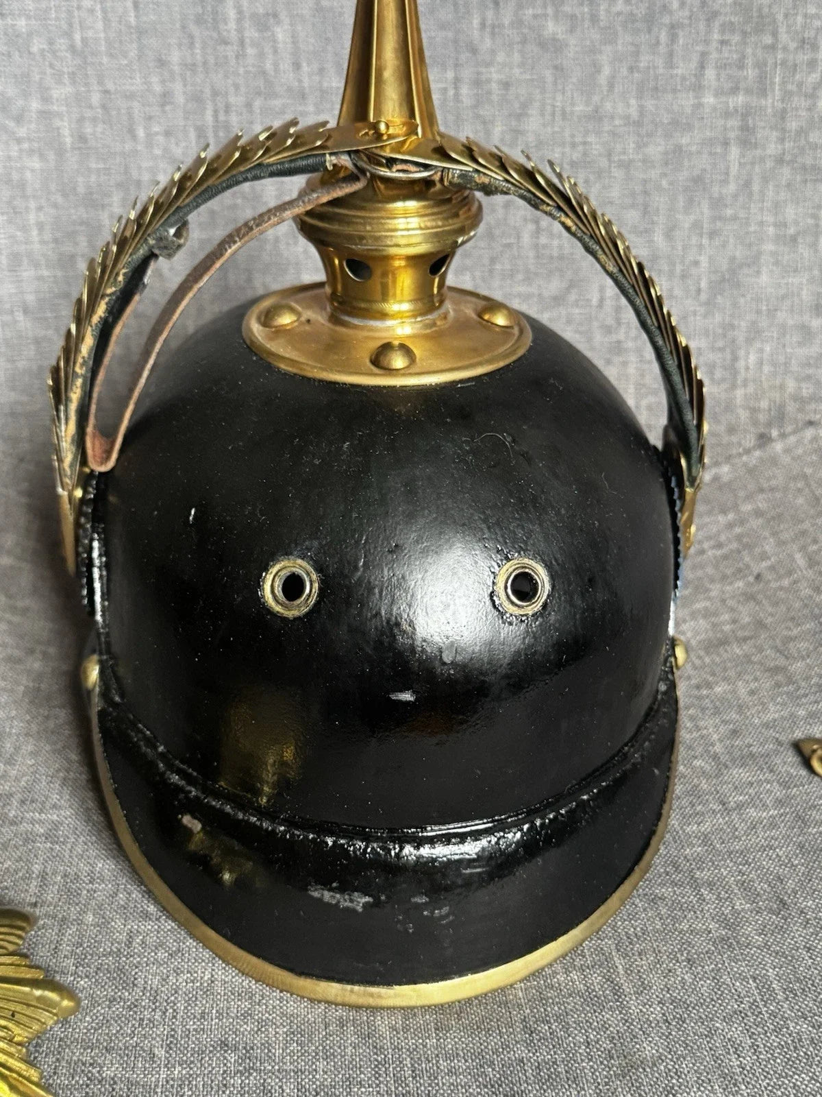Casque à pointe sous-officier
