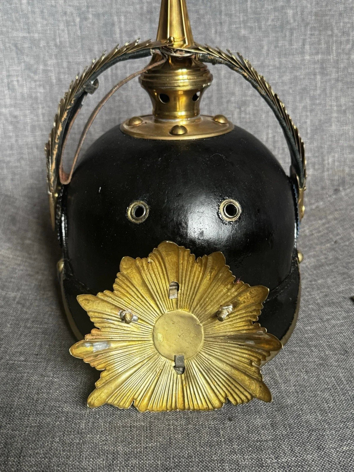 Casque à pointe sous-officier