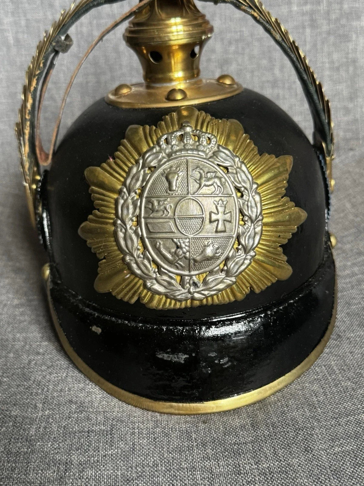 Casque à pointe sous-officier