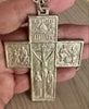 Croix ancienne en argent massif