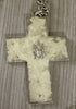 Croix ancienne en argent massif
