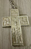 Croix ancienne en argent massif