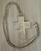 Croix ancienne en argent massif